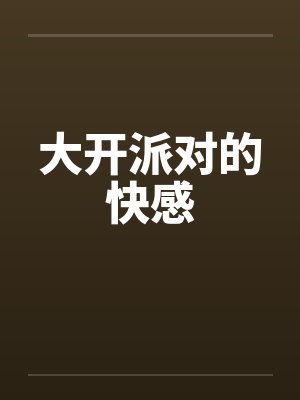 大开派对的快感封面