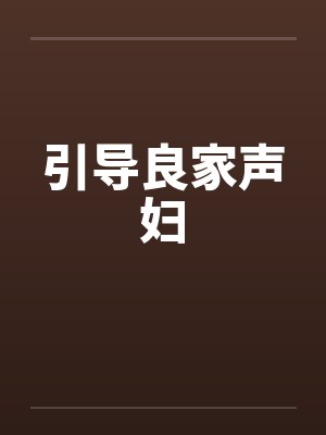 引导良家声妇封面
