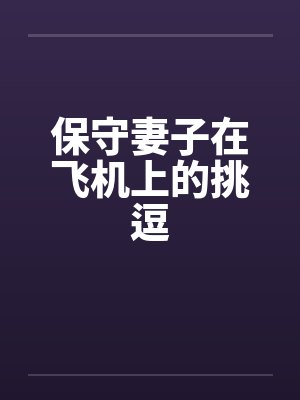 保守妻子在飞机上的挑逗封面