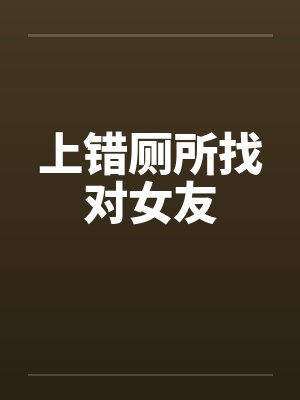 上错厕所找对女友封面