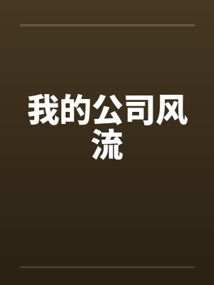 我的公司风流封面