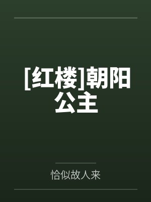 朝阳公主贾琏封面