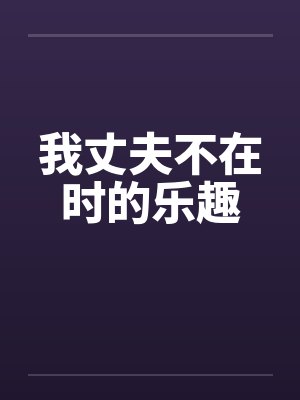 我丈夫不在时的乐趣封面