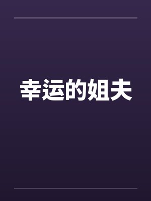 幸运的姐夫封面