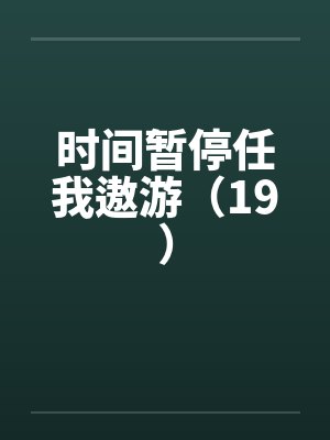 时间暂停任我遨游（19）封面