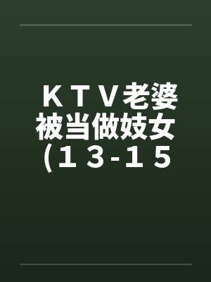ＫＴＶ老婆被当做妓女(１３-１５)封面