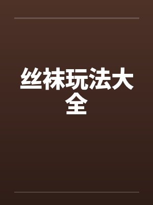 丝袜玩法大全封面