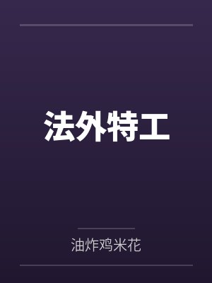 法外特工by油炸鸡米花封面