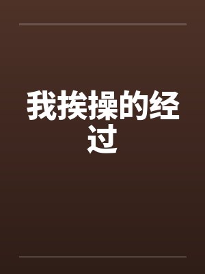 我挨操的经过封面