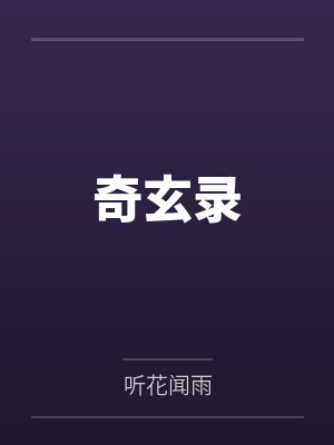 叶星付小南奇玄录封面