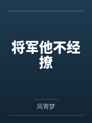 晏河清李琢将军他不经撩封面