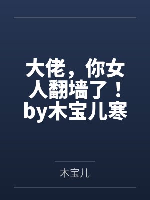大佬，你女人翻墙了！by木宝儿寒冰封面