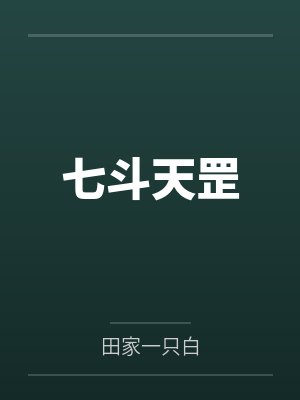 七斗天罡笔趣阁无弹窗封面