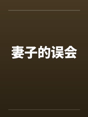 妻子的误会封面